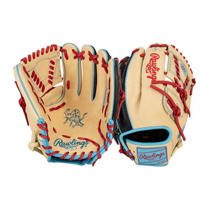 Rawlings Heart of the Hide PROR205-30CBS Baseball Glove camel/black/red