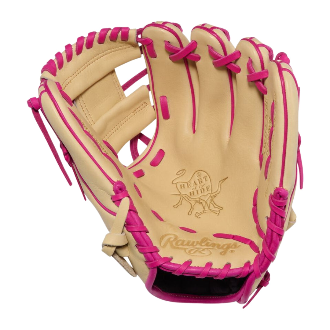 Rawlings Heart of the Hide PROR312-2CBE Baseball Glove camel/berry