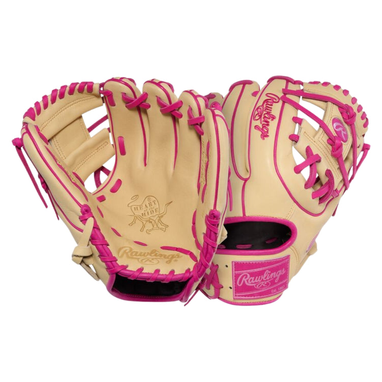 Rawlings Heart of the Hide PROR312-2CBE Baseball Glove camel/berry