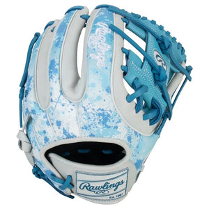 Rawlings Heart of the Hide PROR314U-2CBW Contour Fit Baseball Glove blue/white