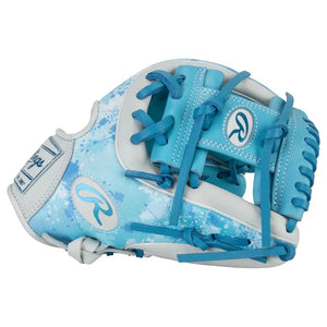 Rawlings Heart of the Hide PROR314U-2CBW Contour Fit Baseball Glove blue/white