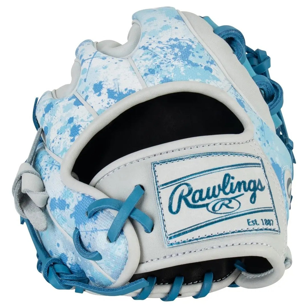 Rawlings Heart of the Hide PROR314U-2CBW Contour Fit Baseball Glove blue/white