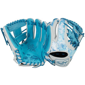 Rawlings Heart of the Hide PROR314U-2CBW Contour Fit Baseball Glove blue/white