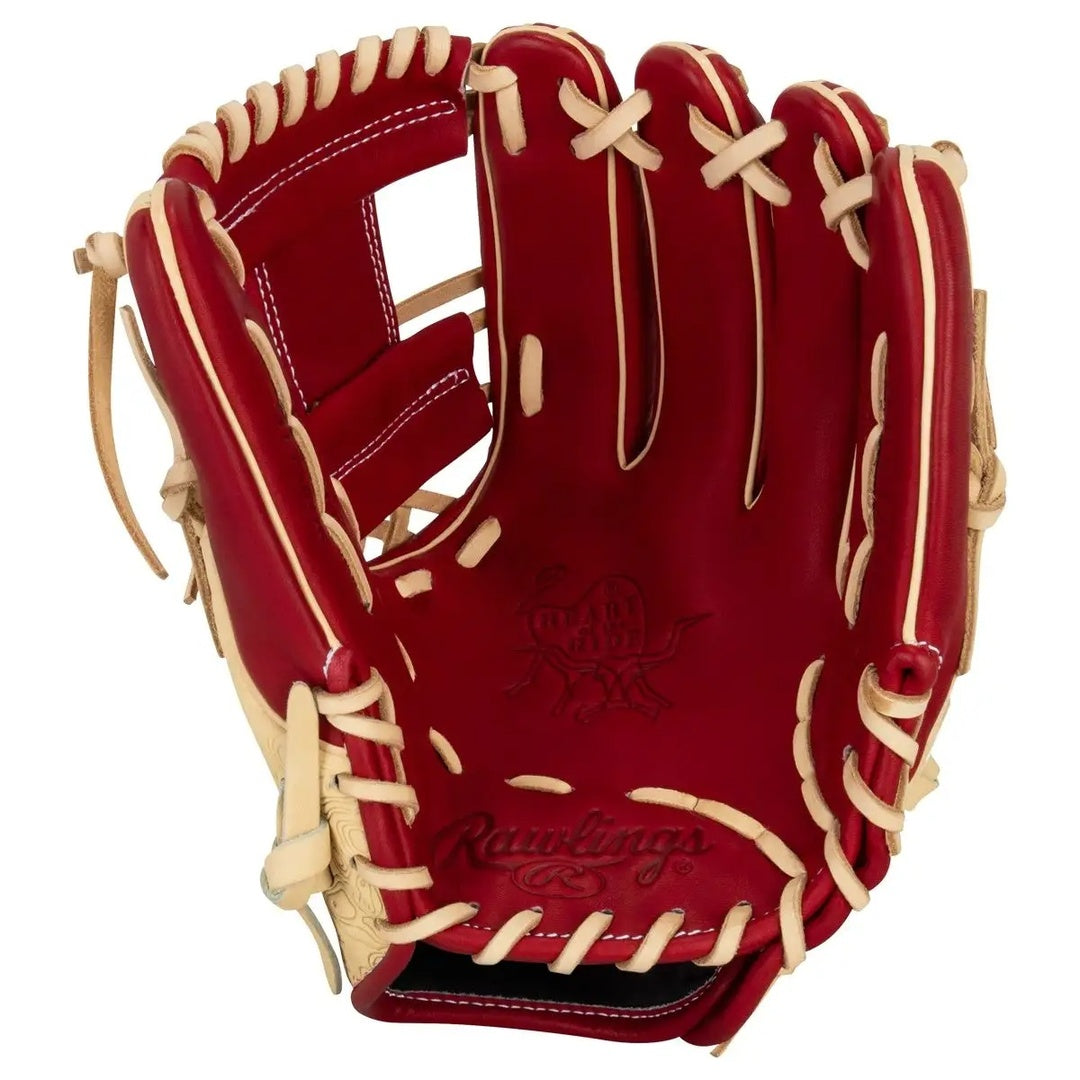 Rawlings Heart of the Hide PROR315-2SHCC Baseball Glove red/camel