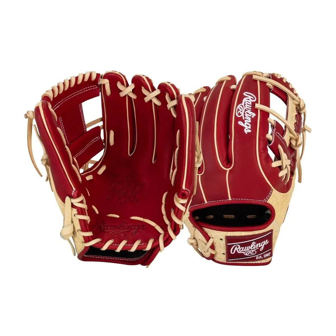 Rawlings Heart of the Hide PROR315-2SHCC Baseball Glove red/camel