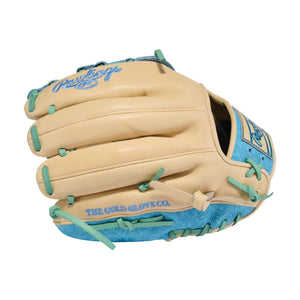 Rawlings Heart of the Hide PRORNA28CCBM Baseball Glove camel/blue/green