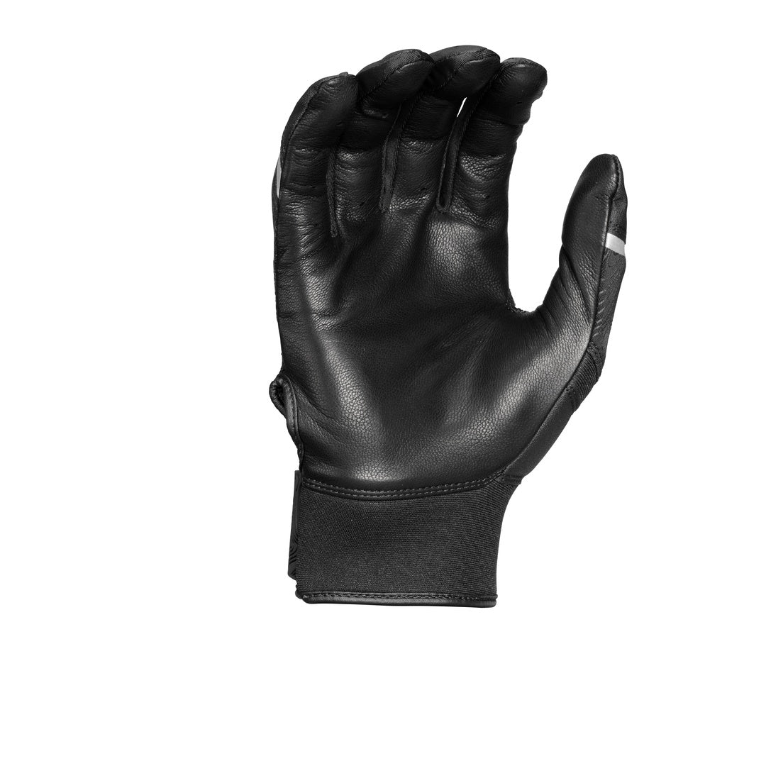rawlings-junior-clout-batting-gloves-black black