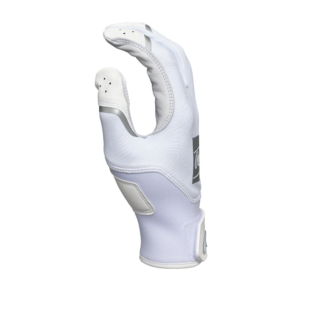Rawlings Junior Clout Batting Gloves white