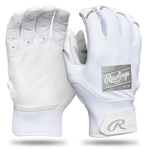 Rawlings Junior Clout Batting Gloves white