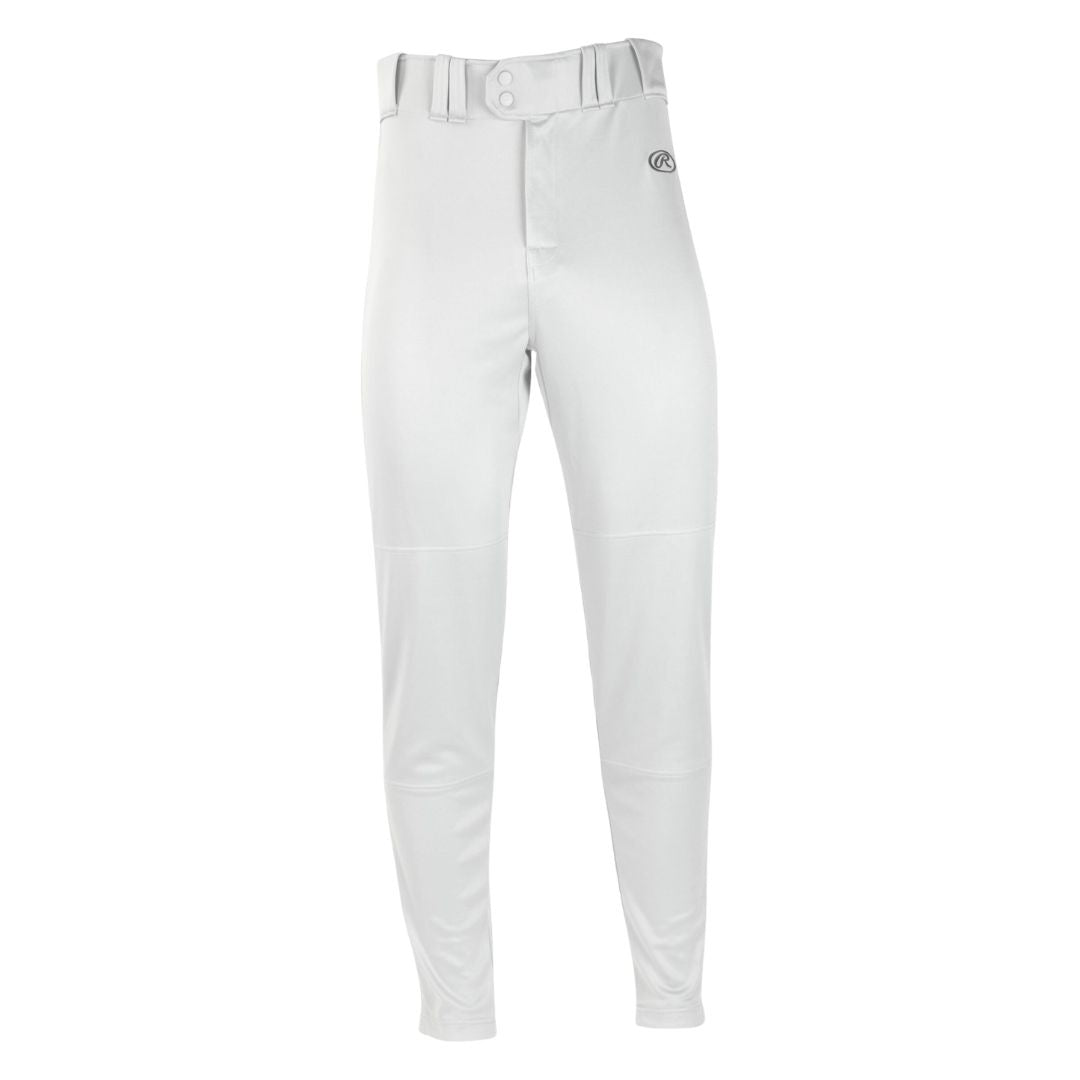 Rawlings Junior Launch Jogger Baseball Pant white