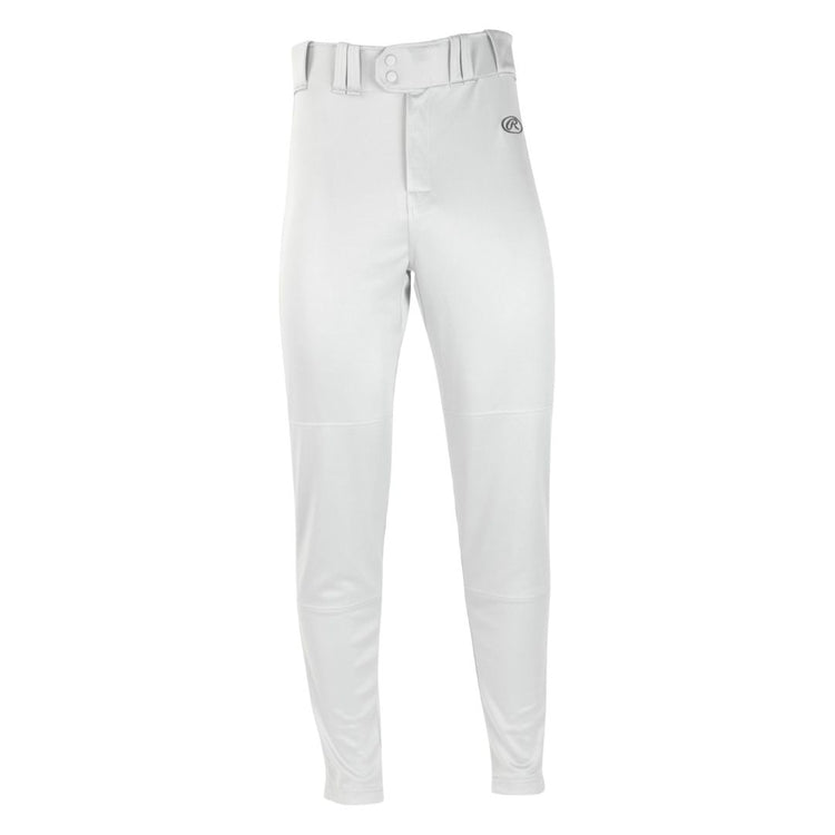 Rawlings Junior Launch Jogger Baseball Pant white