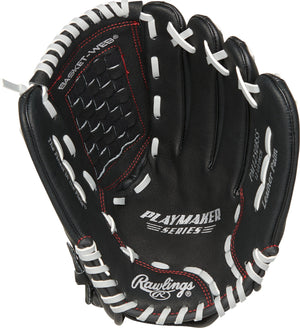 Rawlings Junior Playmaker WALPM1250B-2/0 Baseball Glove black