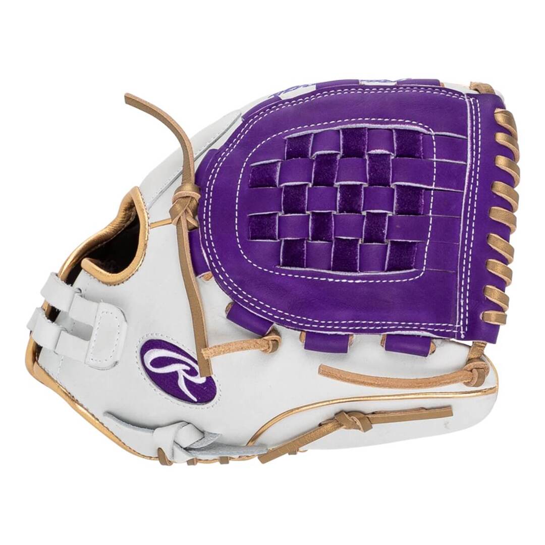 Rawlings Liberty Advanced RLA120-3WPUG Softball Glove white/purple