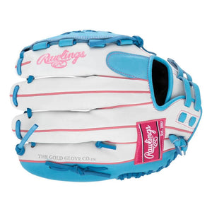Rawlings Liberty Advanced RLA125-3WCB Softball Glove white/blue