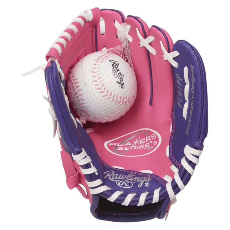 rawlings-players-series-pl91pp-baseball-glove pink/purple