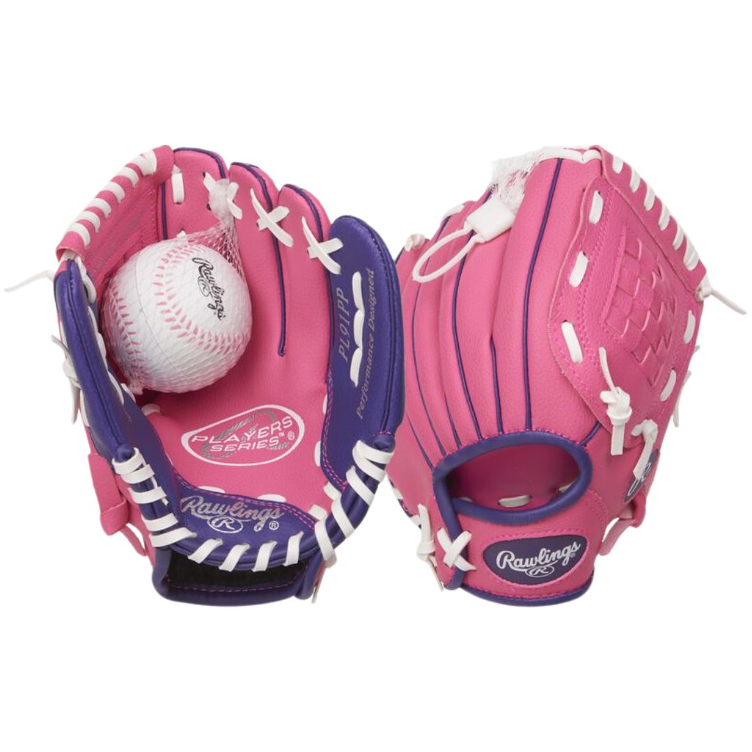 rawlings-players-series-pl91pp-baseball-glove pink/purple