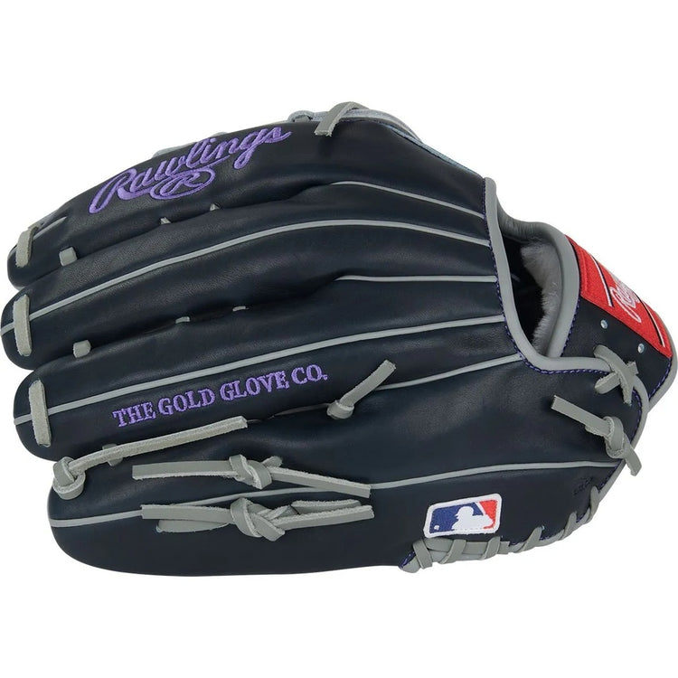 Rawlings Pro Preferred PROSAJ99N Baseball Glove navy/grey