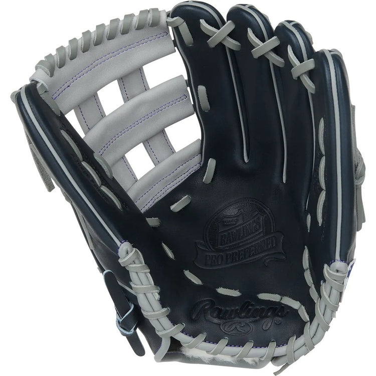 Rawlings Pro Preferred PROSAJ99N Baseball Glove navy/grey