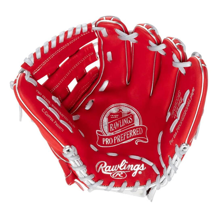 Rawlings Pro Preferred PROSCC4S Baseball Glove red/silver