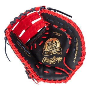 Rawlings Pro Preferred PROSVG27 First Base Mitt navy/ed