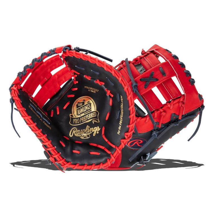 Rawlings Pro Preferred PROSVG27 First Base Mitt navy/ed