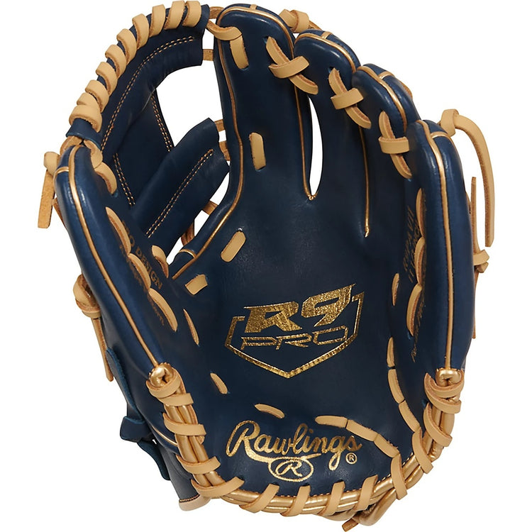 Rawlings R9 Pro R9PAV11 Volpe Baseball Glove Navy/Camel
