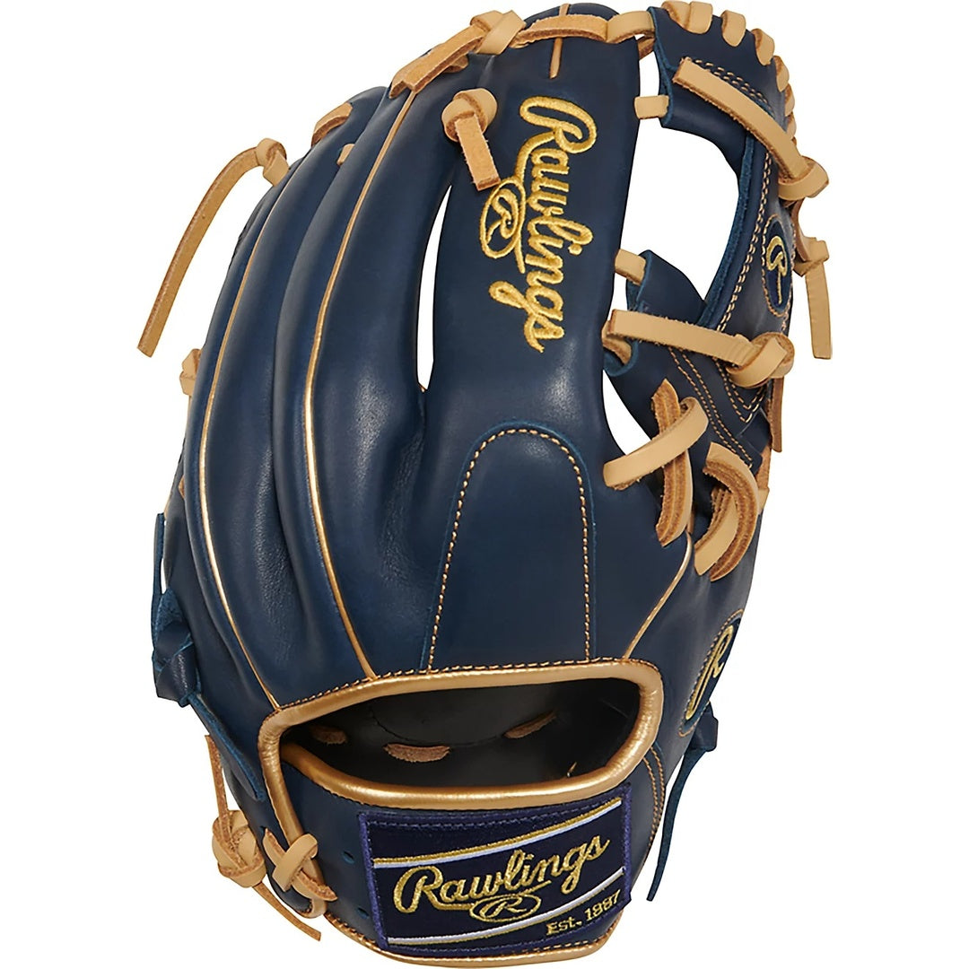 Rawlings R9 Pro R9PAV11 Volpe Baseball Glove Navy/Camel