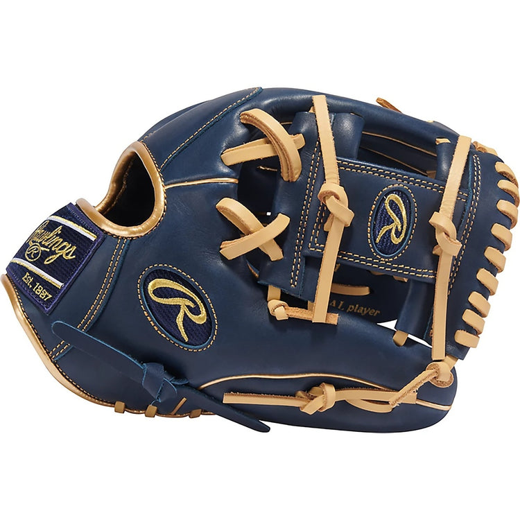 Rawlings R9 Pro R9PAV11 Volpe Baseball Glove Navy/Camel