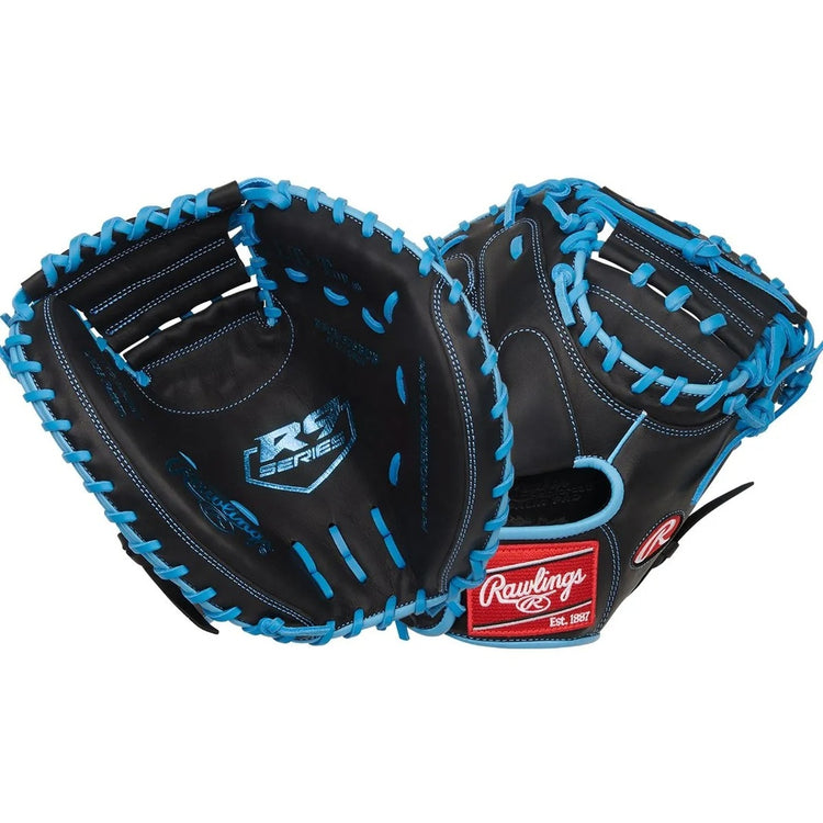 Rawlings R9 Series R9CM325BCB Catchers Mitt black/blue