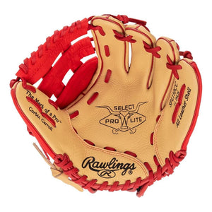 Rawlings Select Pro Lite SPL110CC Carroll Baseball Glove camel/red