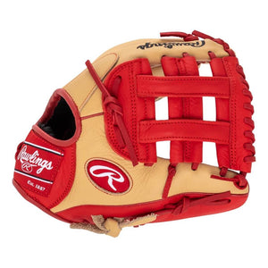 Rawlings Select Pro Lite SPL110CC Carroll Baseball Glove camel/red