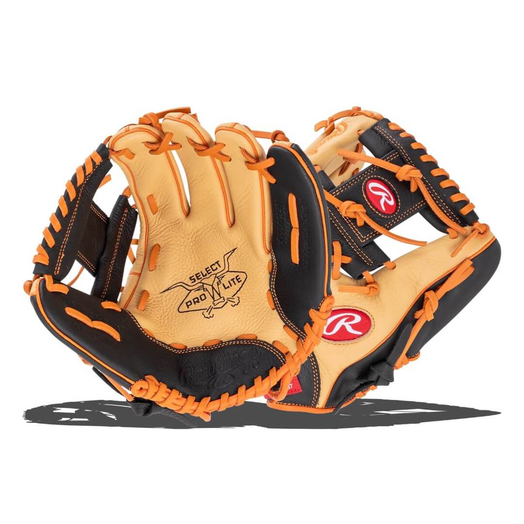 Rawlings Select Pro Lite SPL112JH Holliday Baseball Glove camel/black