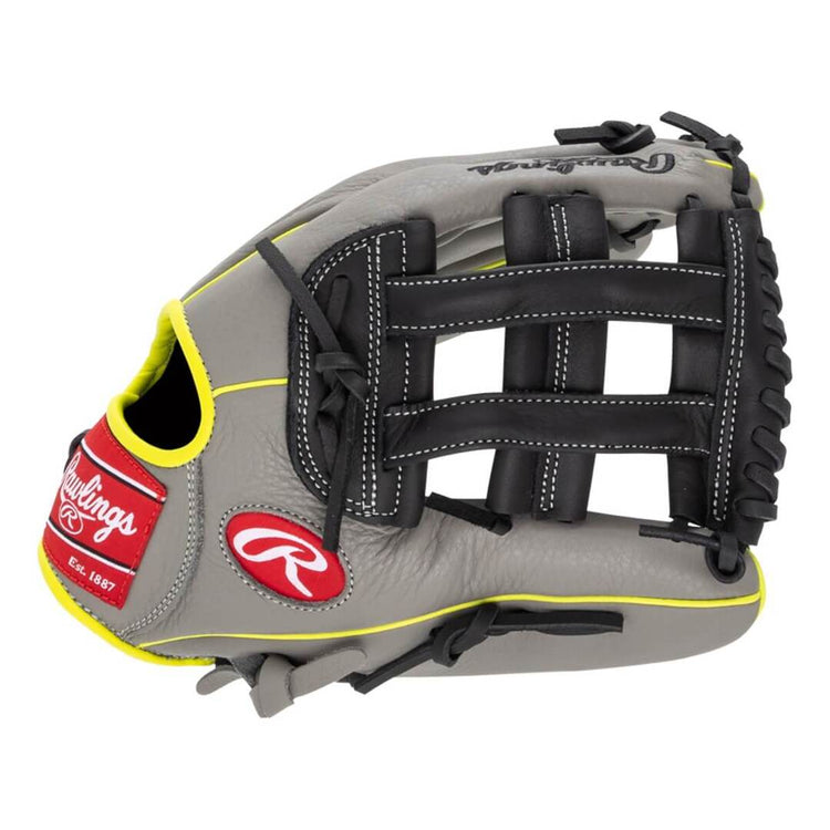 Rawlings Select Pro Lite SPL120AJG Judge Baseball Glove grey/yellow