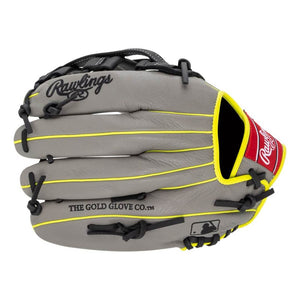 Rawlings Select Pro Lite SPL120AJG Judge Baseball Glove grey/yellow