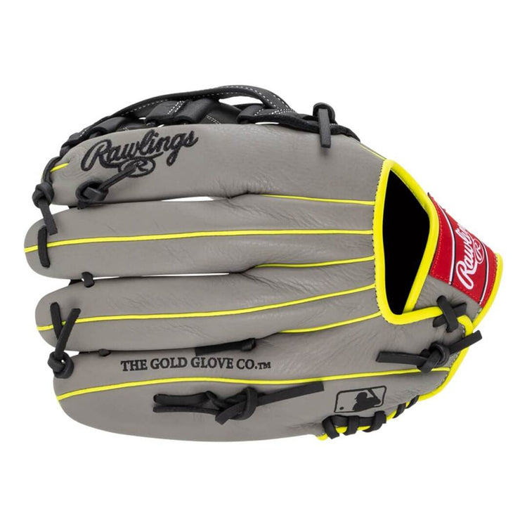 Rawlings Select Pro Lite SPL120AJG Judge Baseball Glove grey/yellow