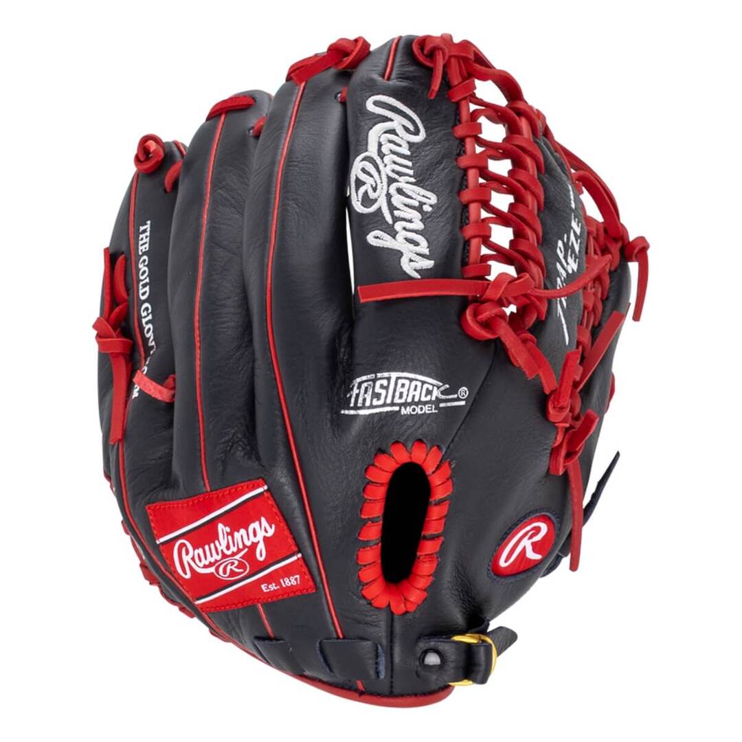 Rawlings Select Pro Lite SPL1225MTN Trout Baseball Glove navy/red