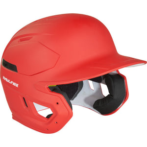 Rawlings Senior CAR07A MACH Carbon Matte Batting Helmet Red