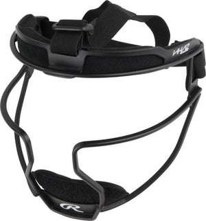 Rawlings Senior Hi-Viz Ultra Softball Fielders Mask Black
