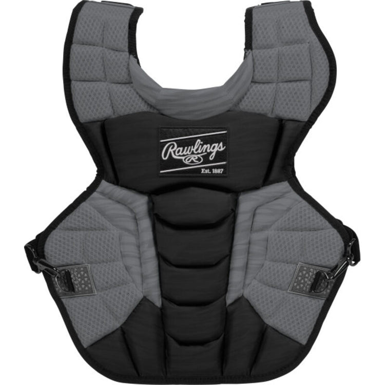 Rawlings Senior Velo 2.0 CPV2N Catcher's Chest Protector Black/Graphite