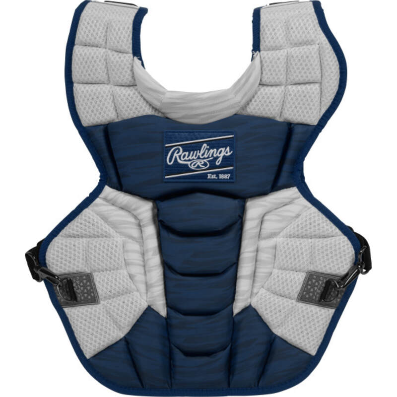 Rawlings Senior Velo 2.0 CPV2N Catcher's Chest Protector Navy/White