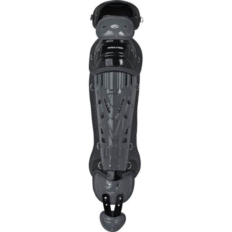 Rawlings Senior Velo 2.0 LGVEL Catcher's Leg Guards  Black/Graphite