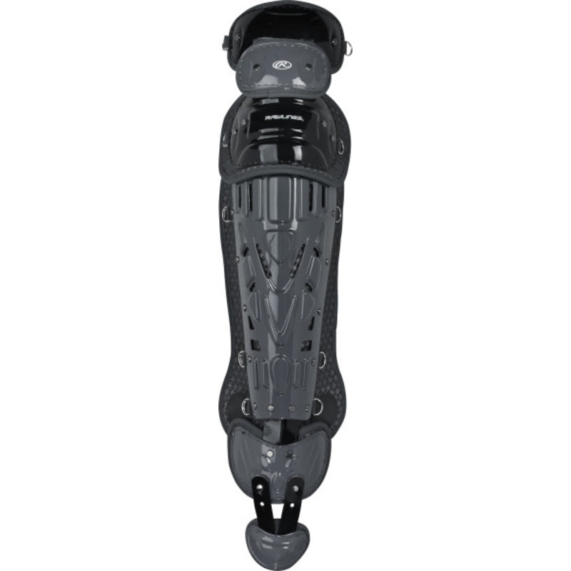 Rawlings Senior Velo 2.0 LGVEL Catcher's Leg Guards  Black/Graphite