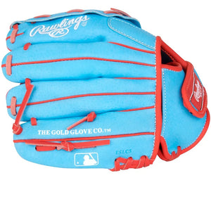 Rawlings Sure Catch SC100JDCB Dgrom Baseball Glove blue/red
