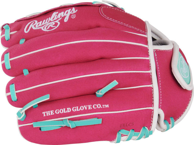 Rawlings Sure Catch SCSB105PM Softball Glove pink/mint