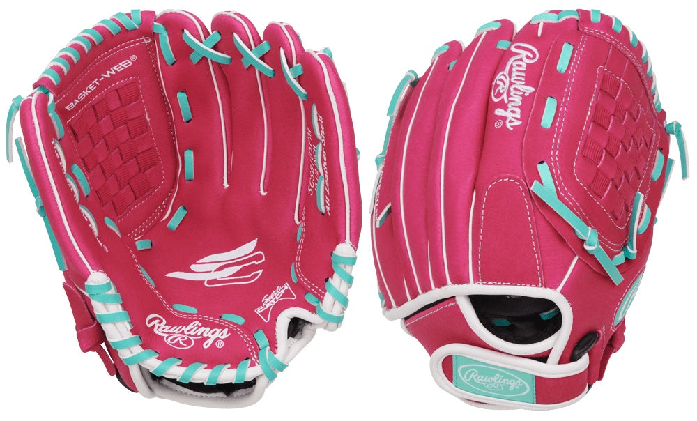 Rawlings Sure Catch SCSB105PM Softball Glove pink/mint