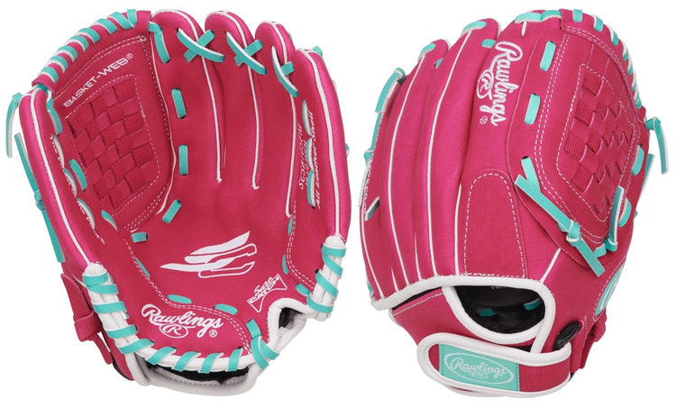 Rawlings Sure Catch SCSB105PM Softball Glove pink/mint
