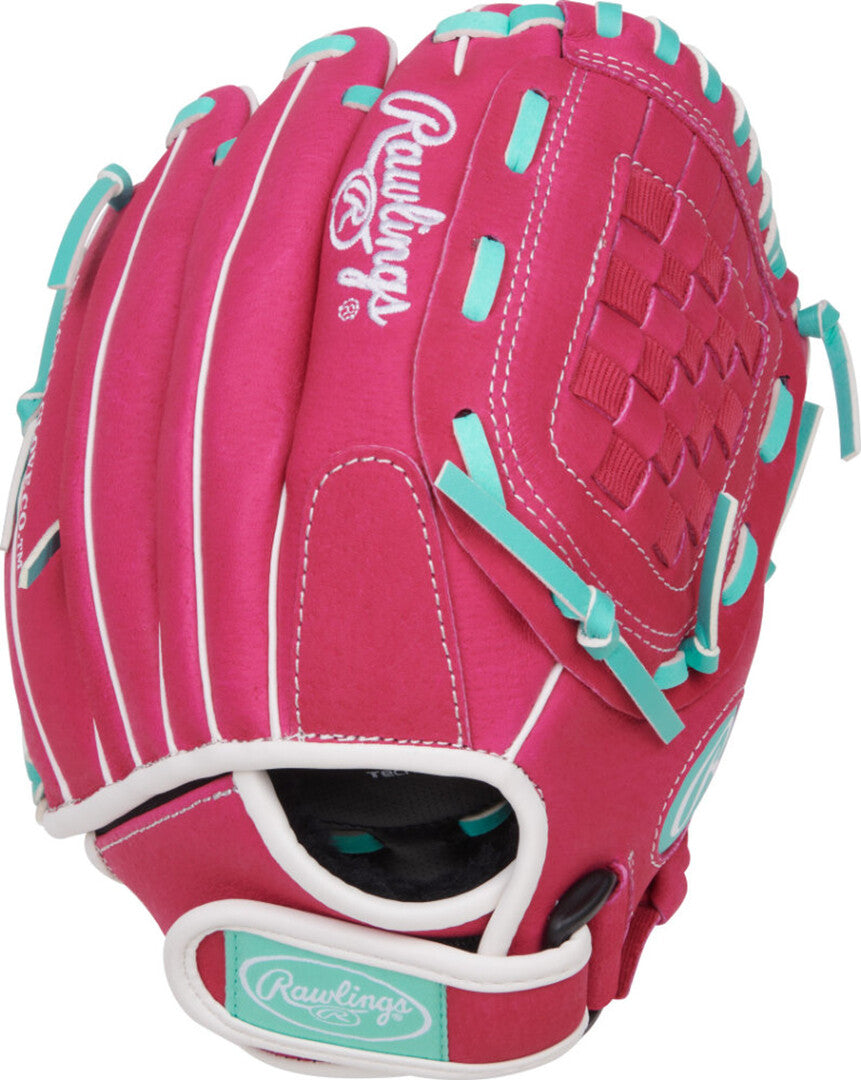Rawlings Sure Catch SCSB105PM Softball Glove pink/mint