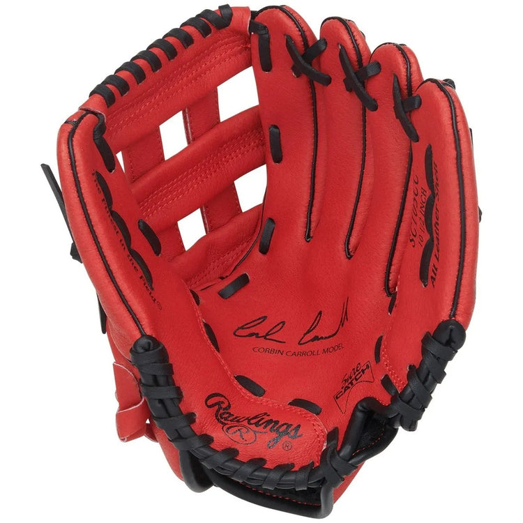 Rawlings Sure Catch SC105CCC Carroll Baseball Glove red