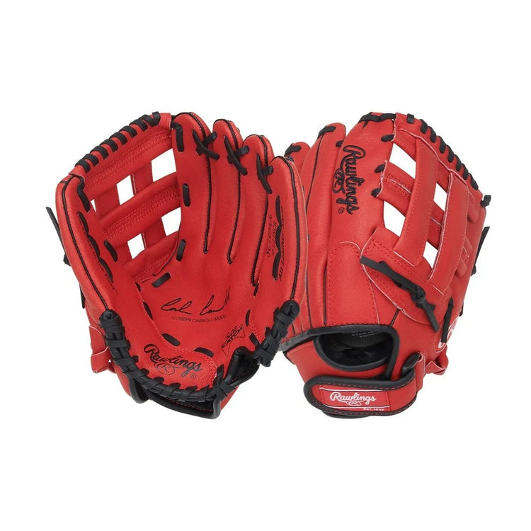 Rawlings Sure Catch SC105CCC Carroll Baseball Glove red