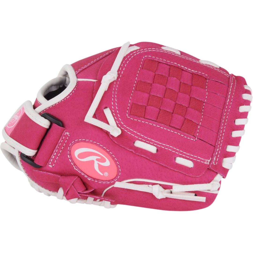 Rawlings Sure Catch SCSB100PW Softball Glove pink/white